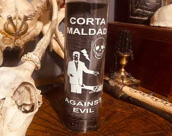 Corta Maldad Protection Against Evil Black 7 Day Candle | Ritual Candle