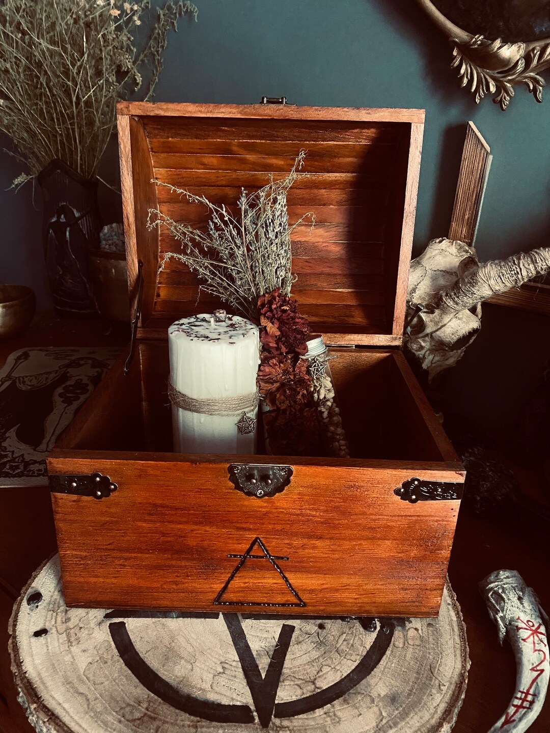 Beltane Witch Altar Box | Elements | Witchcraft | Altar | Witch - Etsy