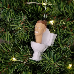 Skibidi Toilet Ornament