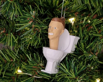 Skibidi Toilet Ornament