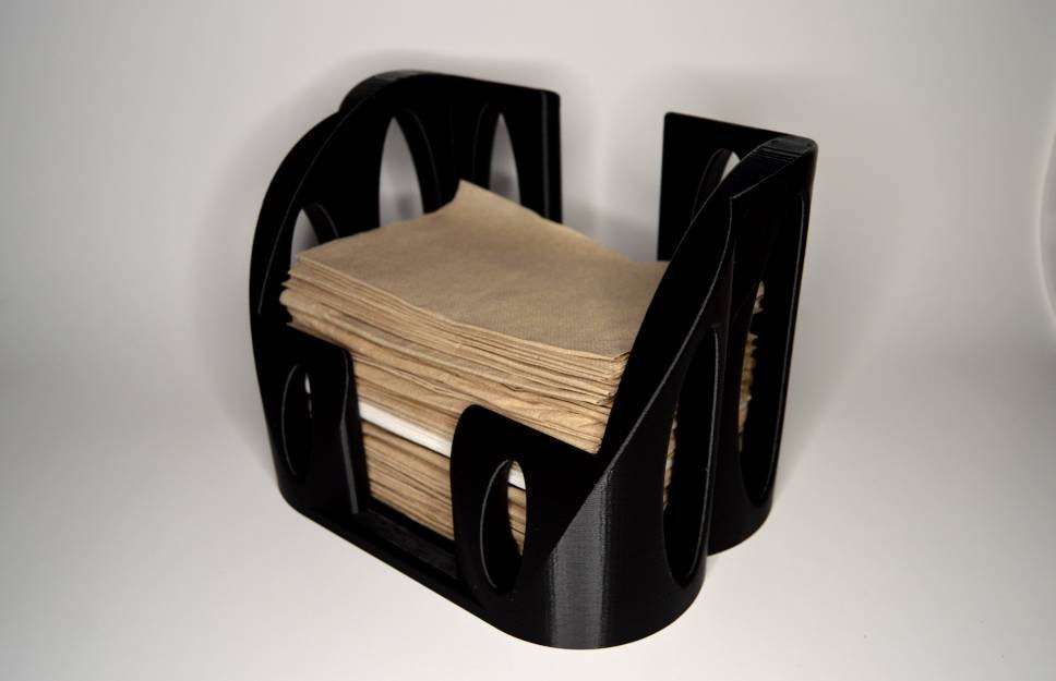 Decorative 3D Printed Napkin Holder Etsy Ireland