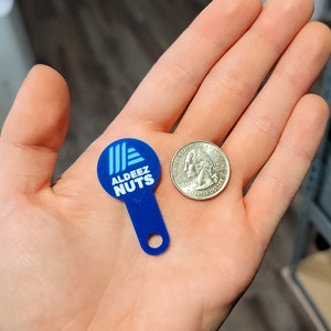 Aldeez Nuts Cart Key