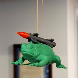 Missile Toad (Mistletoe) Holiday Ornament Decoration