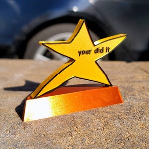 3D Printed your did it Meme Trophy 画像 2