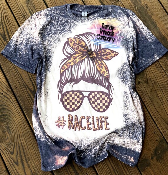 bleached racing shirts