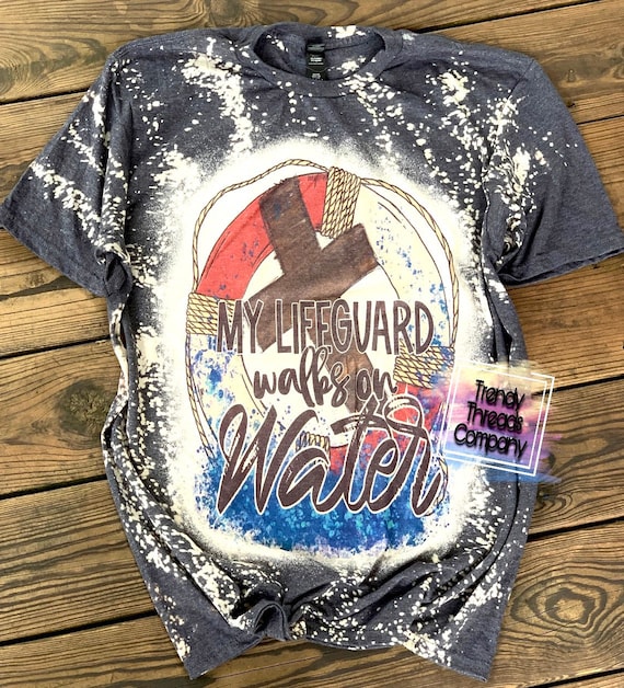 My lifeguard walks on water sweatshirt cheap