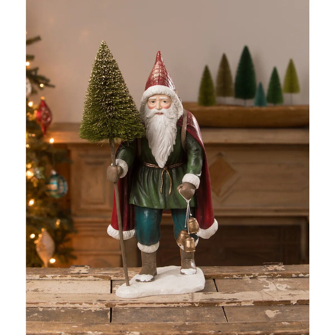 Bethany Lowe Jeweltide Father Christmas19''h Etsy