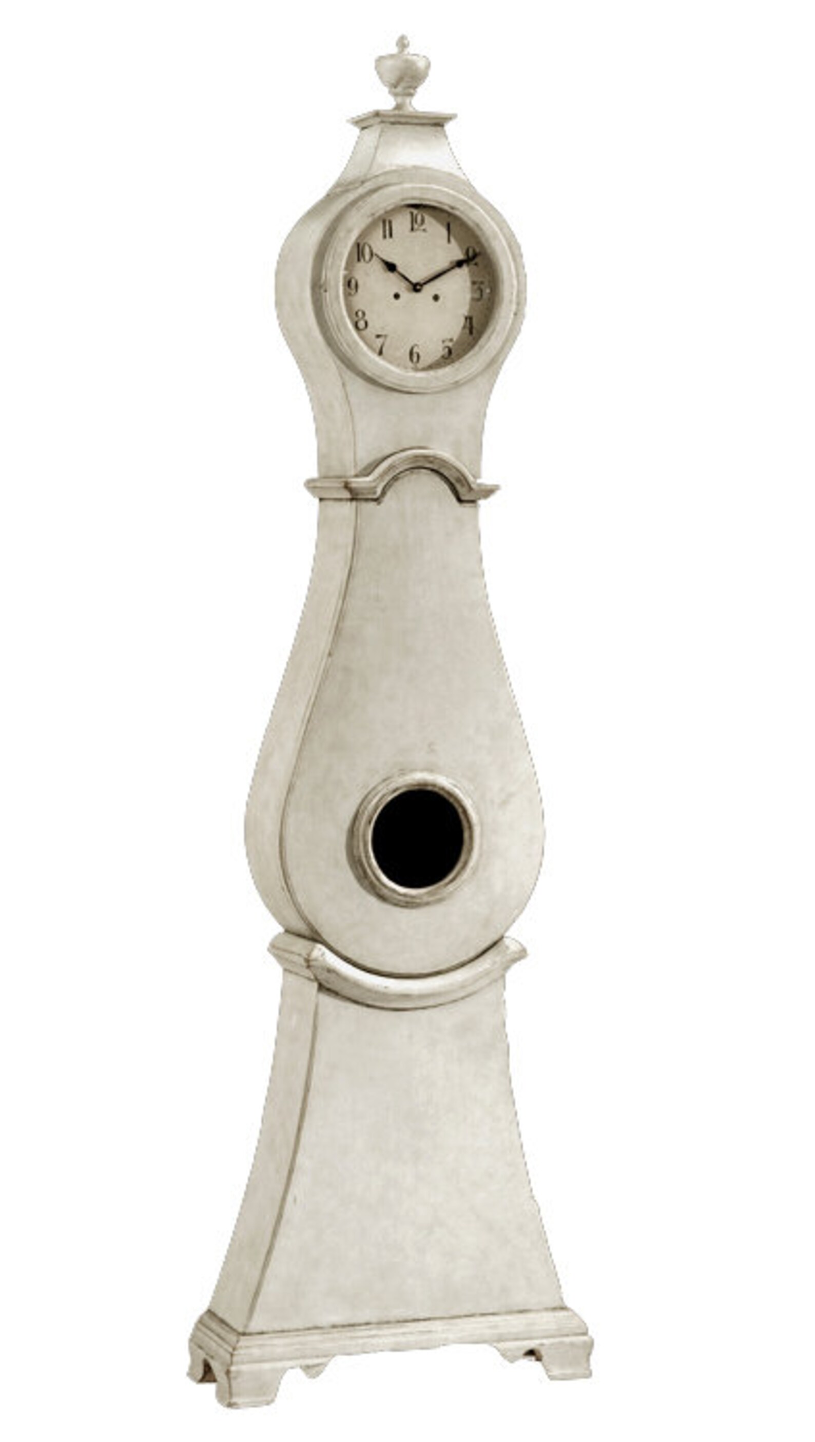 Mora Clock Reproduction in Gustavian White90''h Etsy