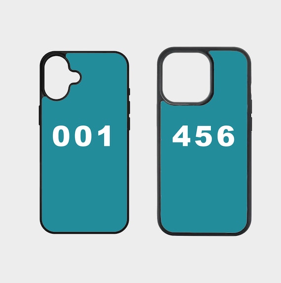Squid Game iPhone Case: Contender Design Squid Game iPhone Case: Contender Design