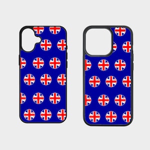 Union Jack phone case, UK flag iPhone case, British iPhone case