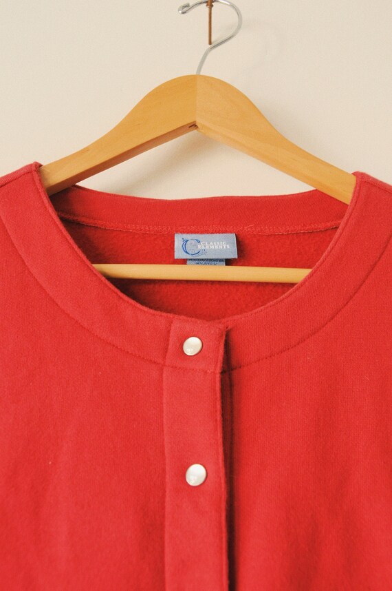 fleece button up cardigan