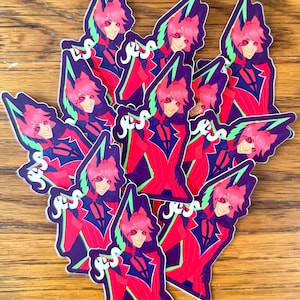 Alastor inspired sticker