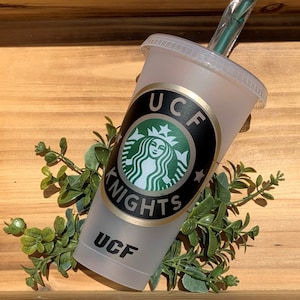 CUSTOM College Reusable  Cold Cup |University| Alma Mater| School Mascot| Football| Graduation Gift| Empty Nest| BumbleBellsDesigns