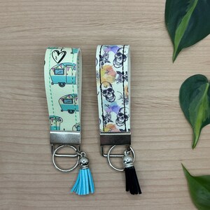 Keychain, not a Wristlet, Keychain, Vinyl Keychain, Key Fob