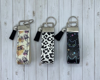 Keychain, not a Wristlet, Keychain, Vinyl Keychain, Key Fob