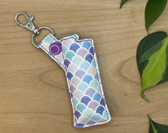 Lighter Holder Case, Fits BIC Standard size, Gift for Her, Gift for Him, Lighter Cover, Keychain, Mermaid