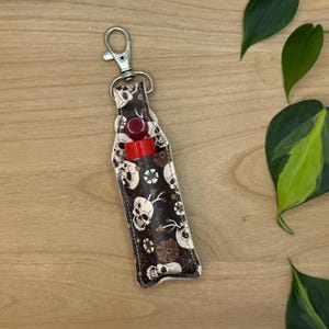 Lip Balm Holder, Chapstick Holder Keychain, Lip Balm Pouch, Keychain