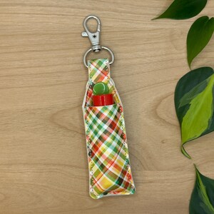 Lip Balm Holder, Chapstick Holder Keychain, Lip Balm Pouch, Keychain