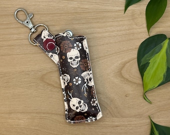 Lighter Holder Case, Fits BIC Standard size, Gift for Her, Gift for Him, Lighter Cover, Keychain