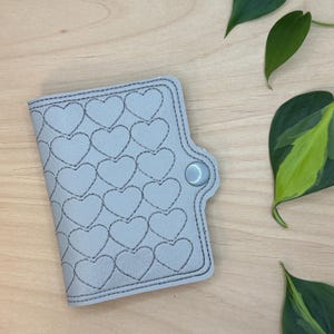 Portefeuille - Portefeuille brodé fait main, Cadeau fait main pour femme, Portefeuille pour espèces et cartes