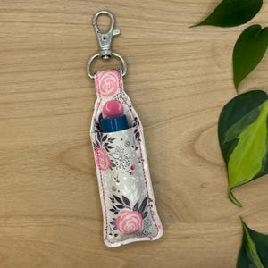 Lip Balm Holder, Chapstick Holder Keychain, Lip Balm Pouch, Keychain