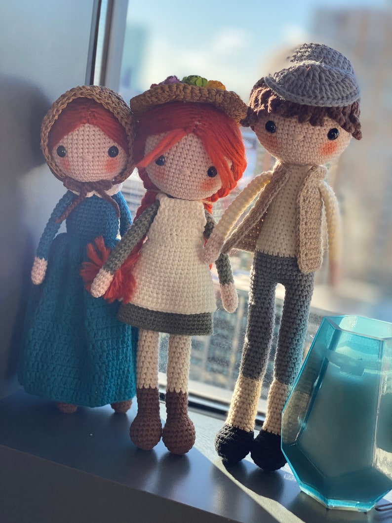 Boston REGALO PER RAGAZZI / Adulti / Bambini Bambola ecocompatibile fatta a mano Puppet Amigurumi. Giocattolo all'uncinetto. Baby shower unico. Artista. Elegante Gilbert immagine 5