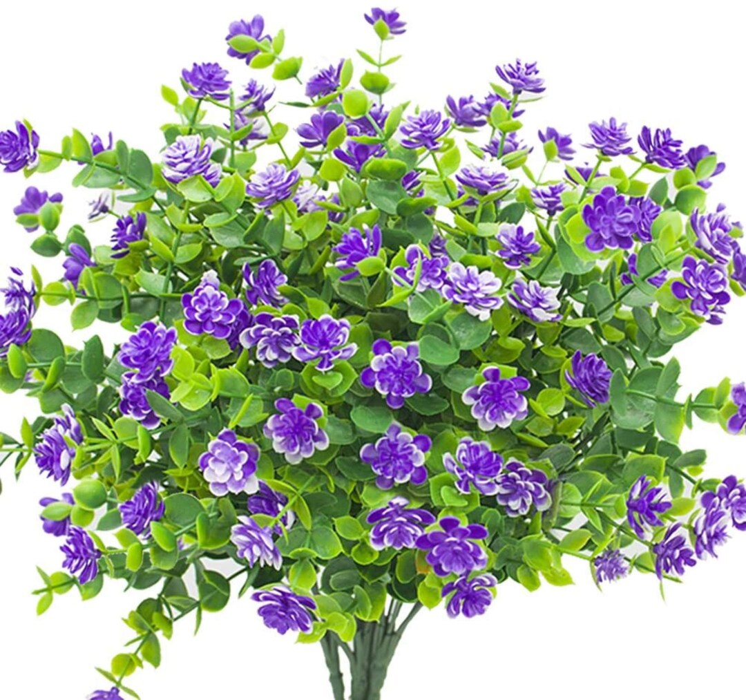 Artificial Flowers Lifelike No Fade UV Resistant Guaranteed Etsy