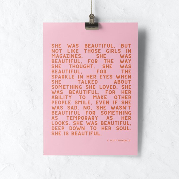 Fitzgerald Wall Art Etsy