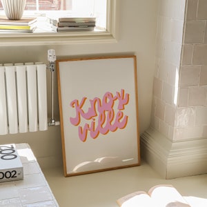 Knoxville Wall Art, Tennessee Print, Knoxville Print, Digital Download, Tennessee Poster, Tennessee Wall Art, Knoxville Art, Knoxville TN