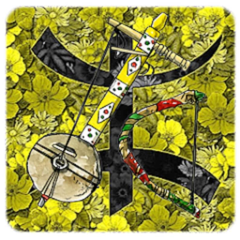 Old Moroccan Traditional Musical Instrument Ribab Amazigh Music Berber