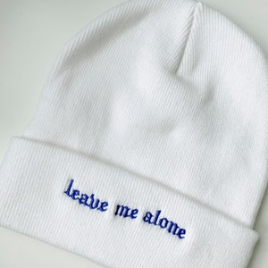 Actual Fact Dilla's Donuts Beanie Winter J Dilla Roll Up White Wooly Hat Actual Fact Dilla's Donuts Beanie Winter J Dilla Roll Up White Wooly Hat