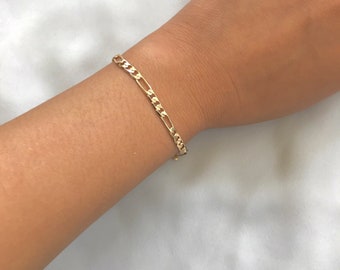 pulseras de oro 14k para mujer