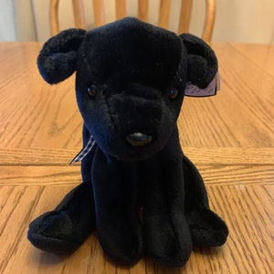 black lab beanie baby