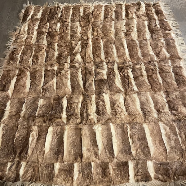 Vintage Horse Hair Blanket Etsy