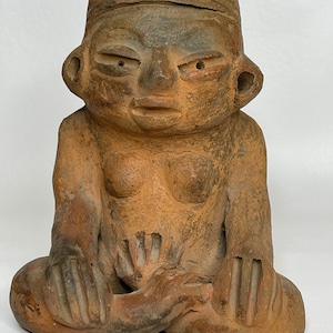 Pre-Columbian Mayan Female Figurine