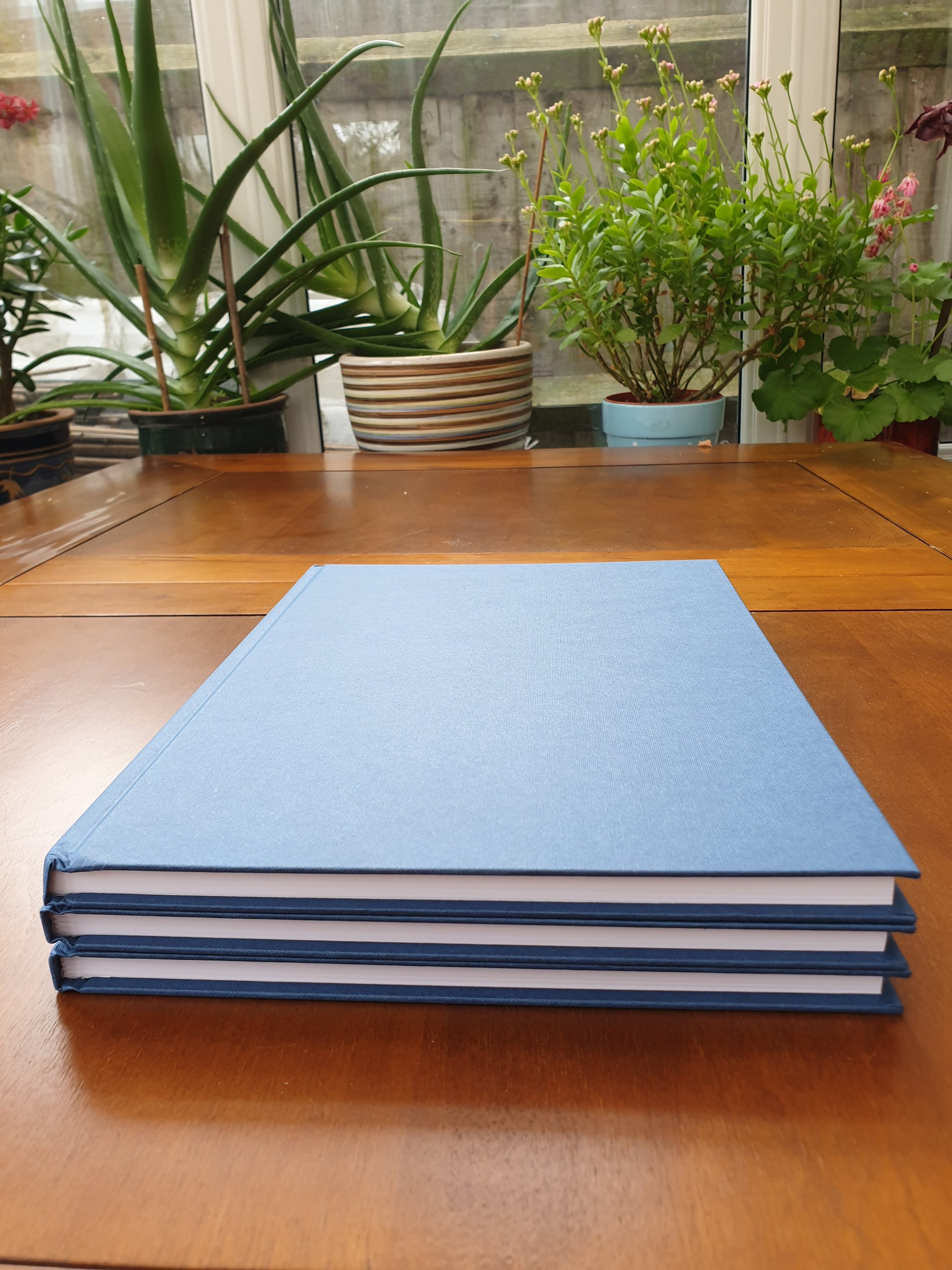 3x A4 Notebooks Handmade 192 Pages 80gsm Journal Casebound Etsy