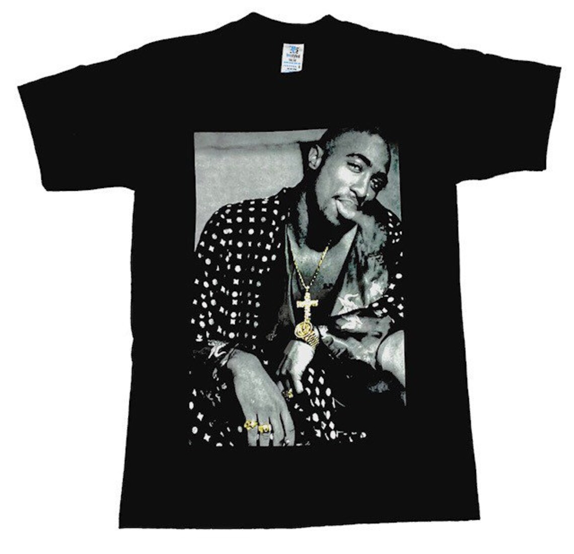 grey 2pac shirt