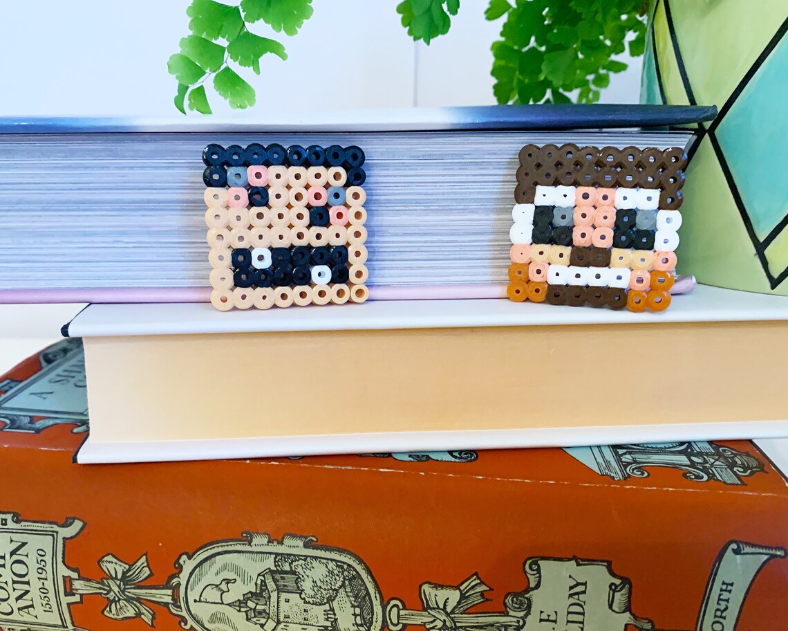 Mumbo Jumbo Hermitcraft Scary Face / Hama Perler Beads Etsy