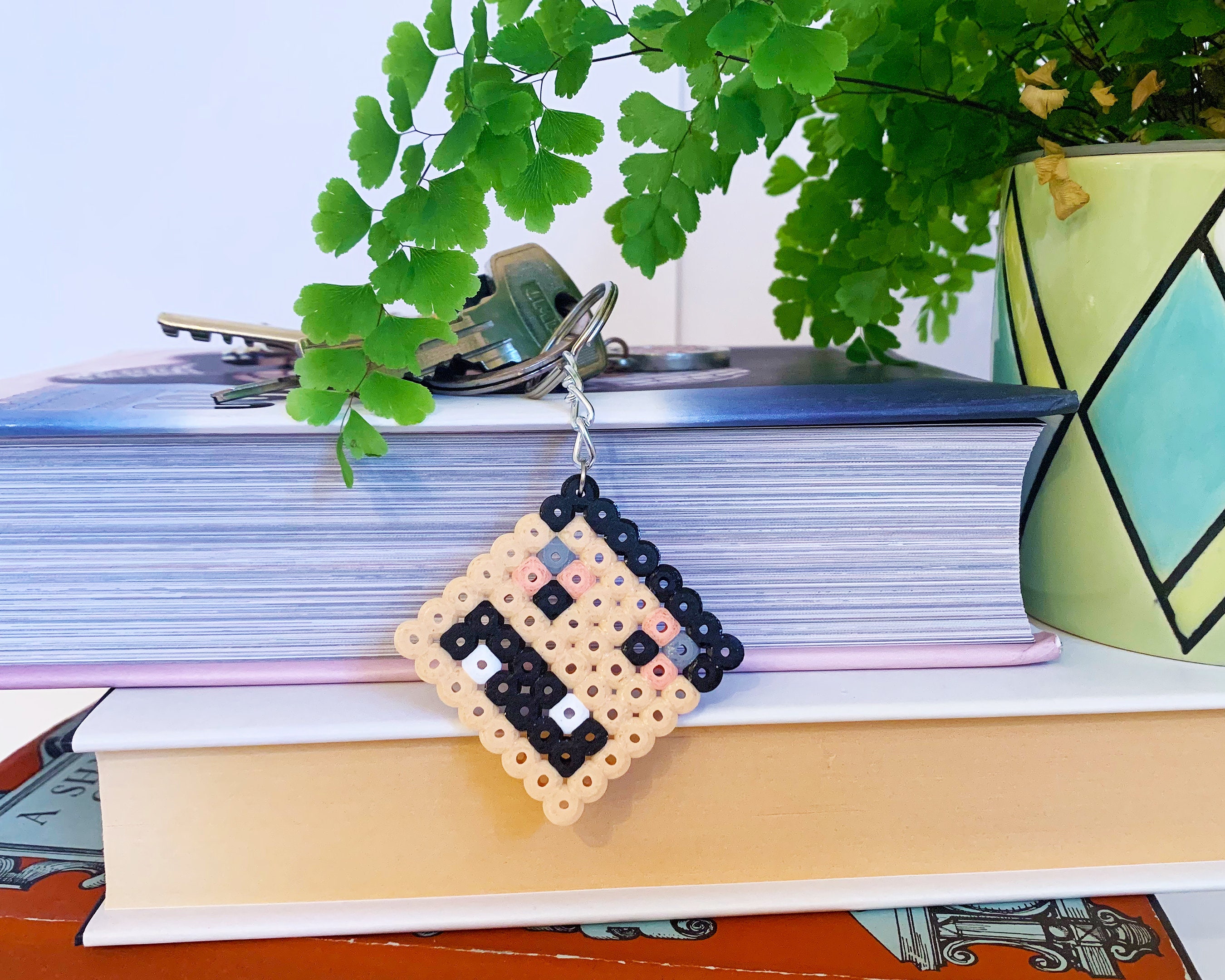 Mumbo Jumbo Hermitcraft Scary Face / Hama Perler Beads Etsy