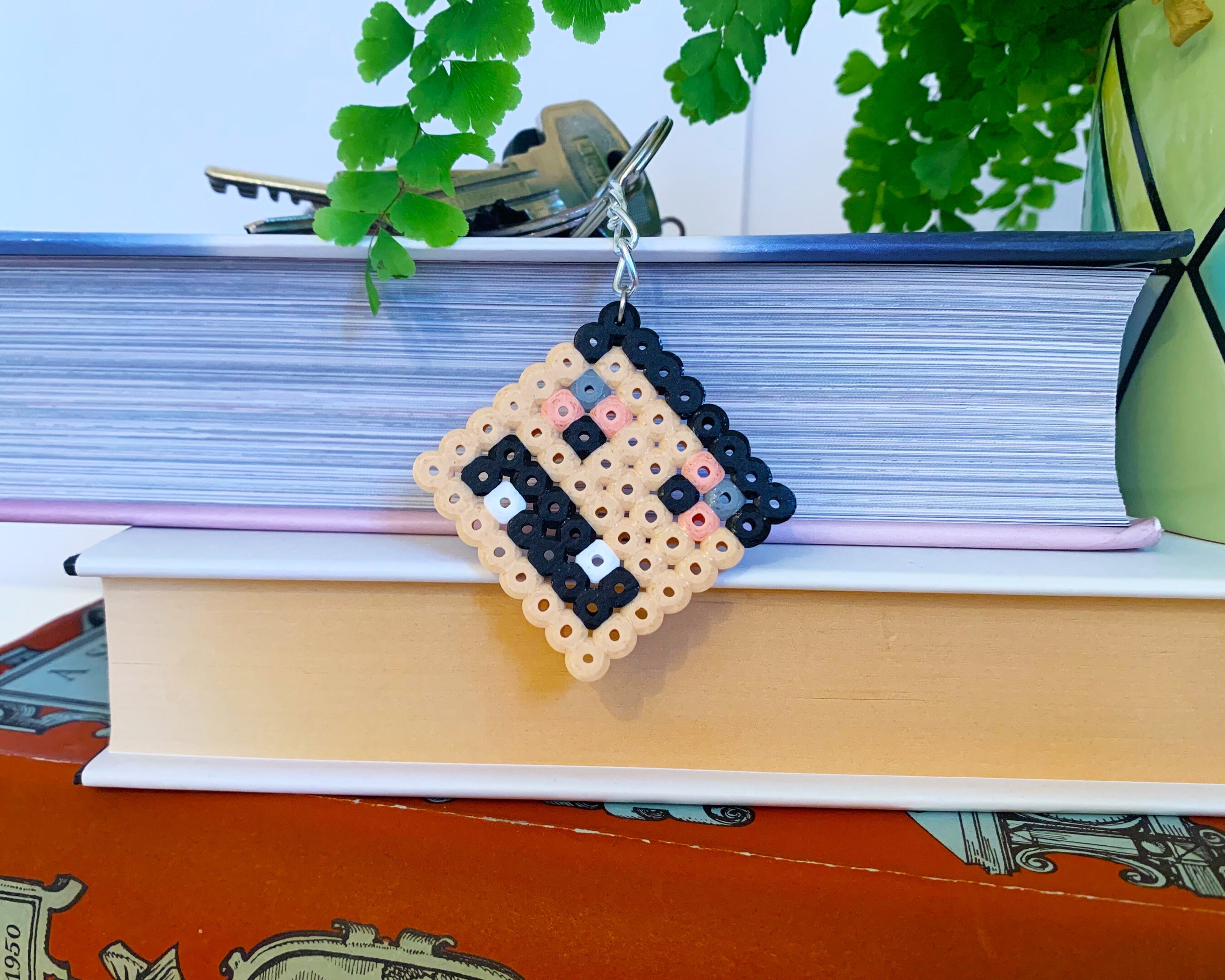 Mumbo Jumbo Hermitcraft Scary Face / Hama Perler Beads Etsy