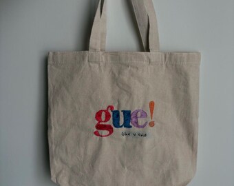 gue! tote bag