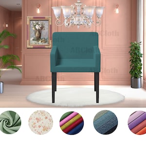 Nils dinning chair covers, Personalized covers fit Nils dining chair, Custom made covers fit nils dining chair/footstool,high quality fabric