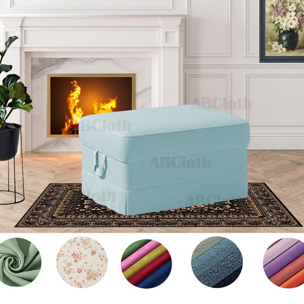 Ektorp Ottoman covers, Personalized covers fit Ektorp Ottoman, Custom made covers fit Ektorp Ottoman,hundreds of high quality fabric options