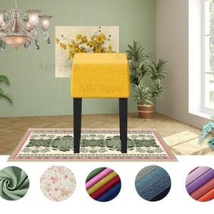 Nils Footstool covers, Personalized covers fit Nils footstool, Custom made covers fit nils dining footstool/chair,high quality fabrics