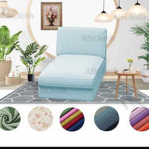 Kivik Chaise lounge cover, Custom made cover fits Kivik chaise lounge,personalized chaise cover,custom made cover,hundreds of fabric options