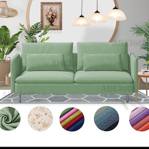 Soderhamn 3 seat sofa cover replacement,custom made soderhamn 3 seat sofa covers,custom made covers fits soderhamn series