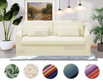 Farlov 3 seat sofa cover replacement (NOT Farlov loveseat sofa), custom made cover fits Farlov 3 seat sofa, pure cotton covers,velvet covers