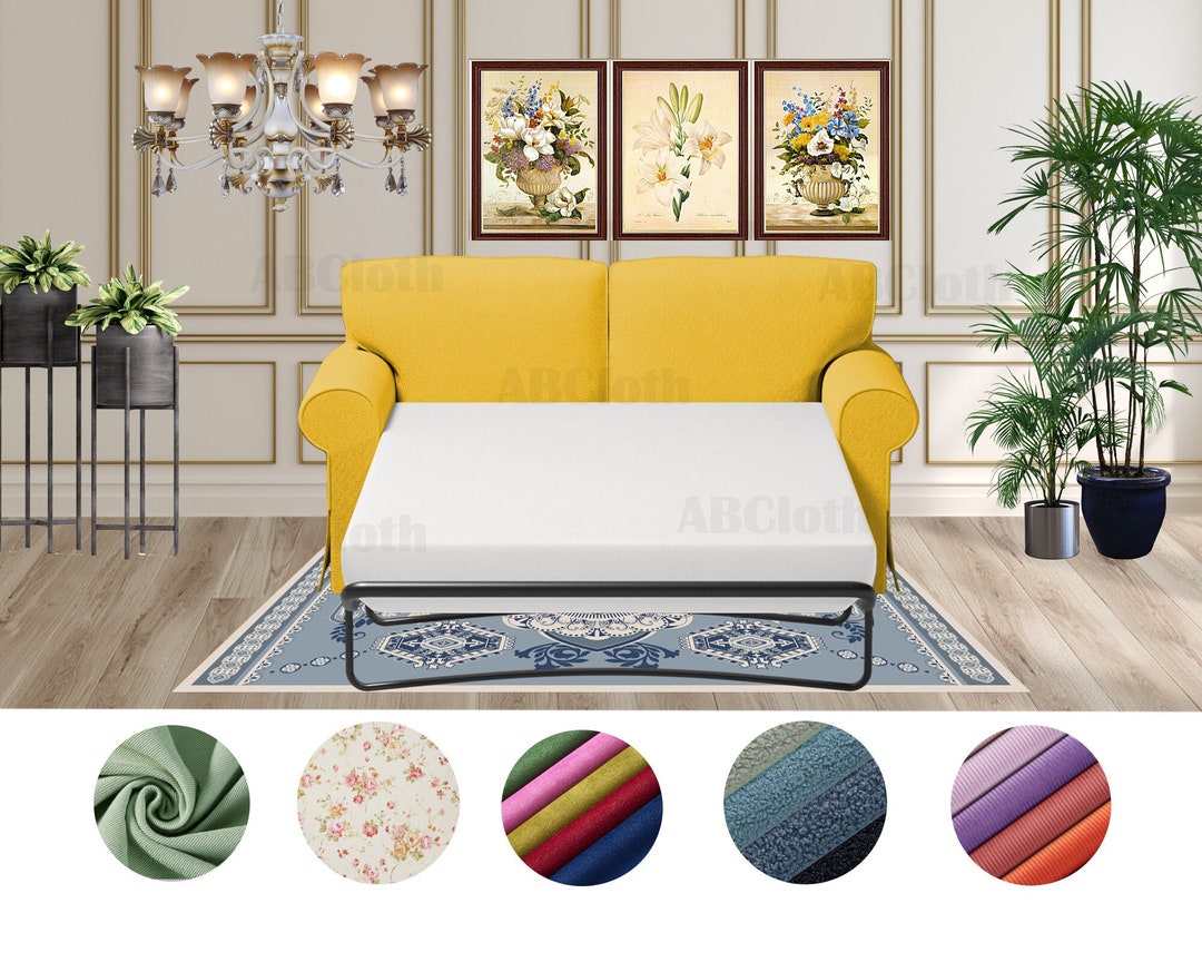 Ektorp 2 Seat Sofa Bed Covers, Custom Covers, Covers Comes With Free