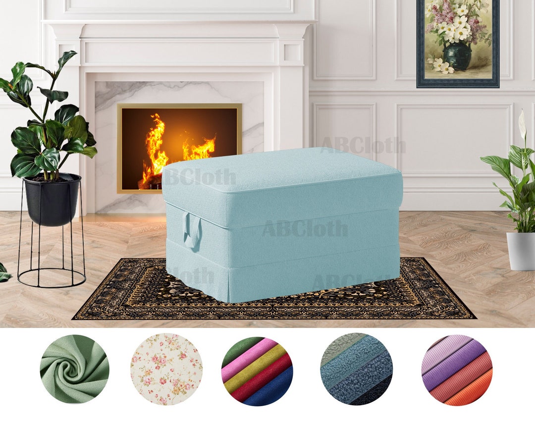 Ektorp Ottoman Covers, Personalized Covers Fit Ektorp Ottoman, Custom