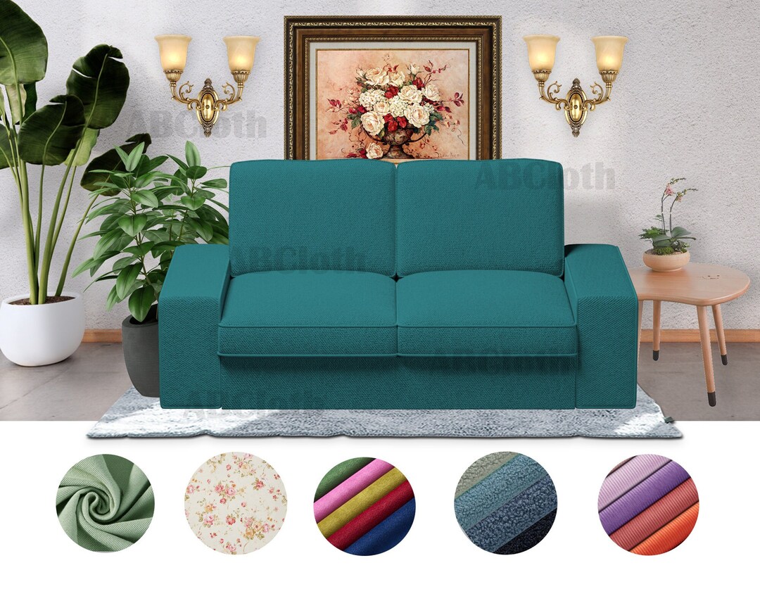 Kivik 2 Seat Sofa Cover Replacement not Fits Kivik 3 Seat Etsy